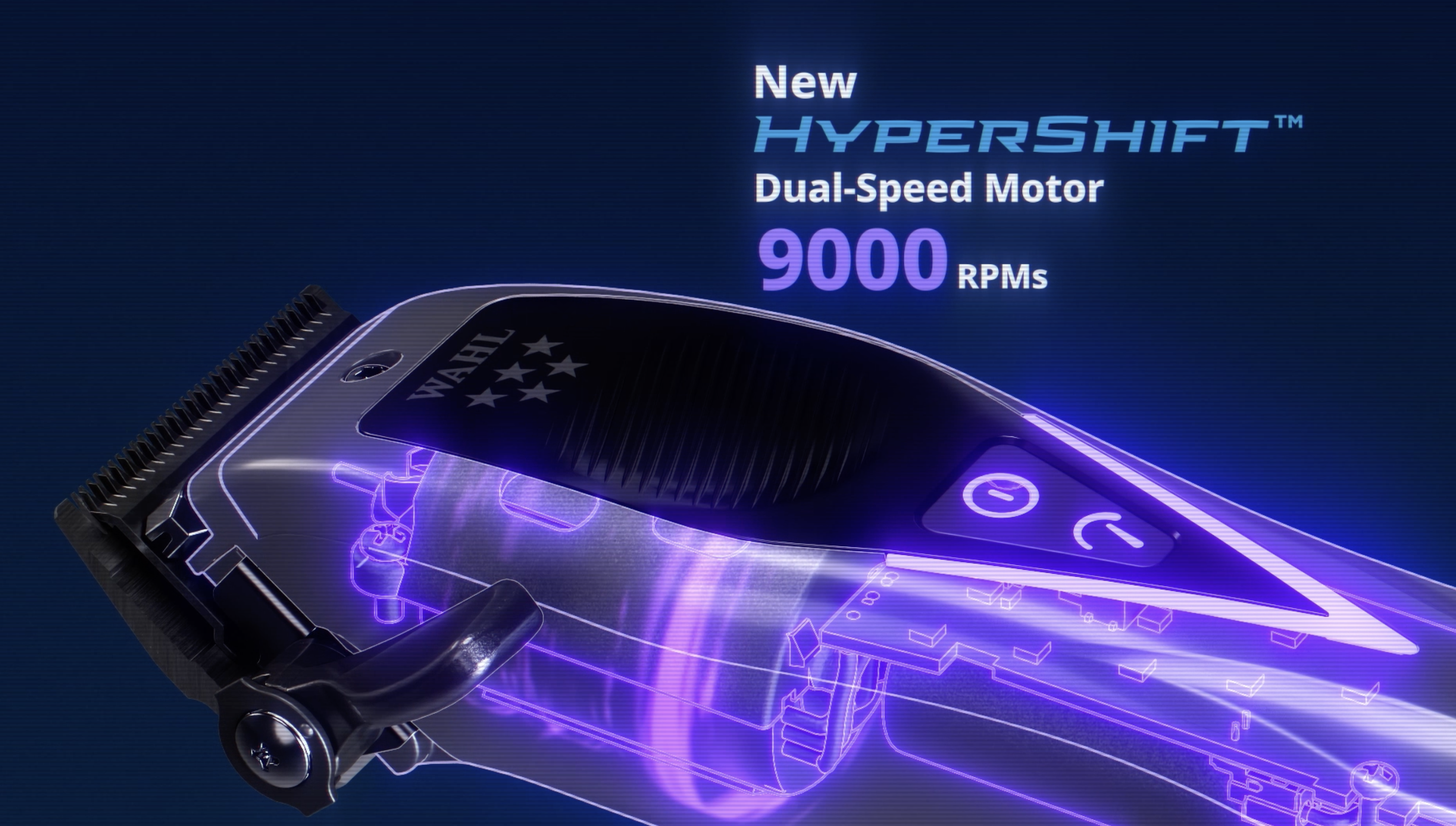 Render CGI del motore HyperShift a 9000 RPM